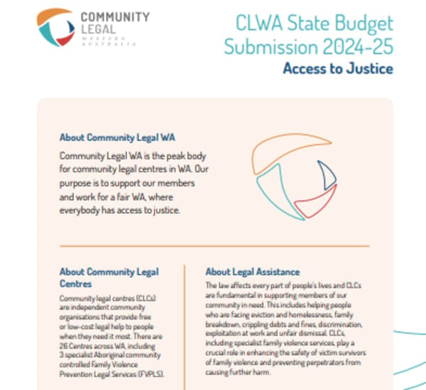 CLWA 2024 State Budget Submission